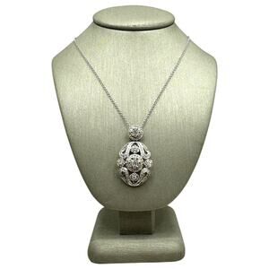 14K White Gold 1cttw Diamond Effy Necklace (10700)